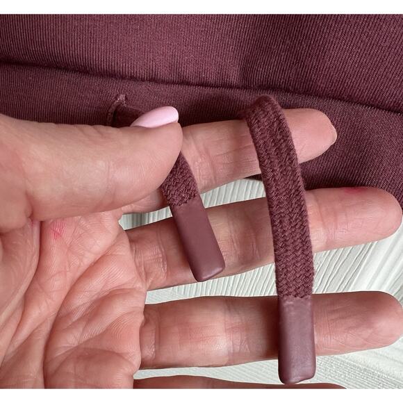 VARLEY Women's Leigh Wild Rhubarb High Neck Doublesoft Cinch Waist Tank Top M - Picture 5 of 14